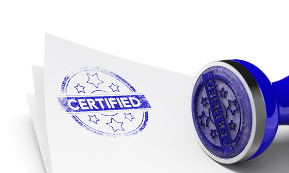 Certified Background